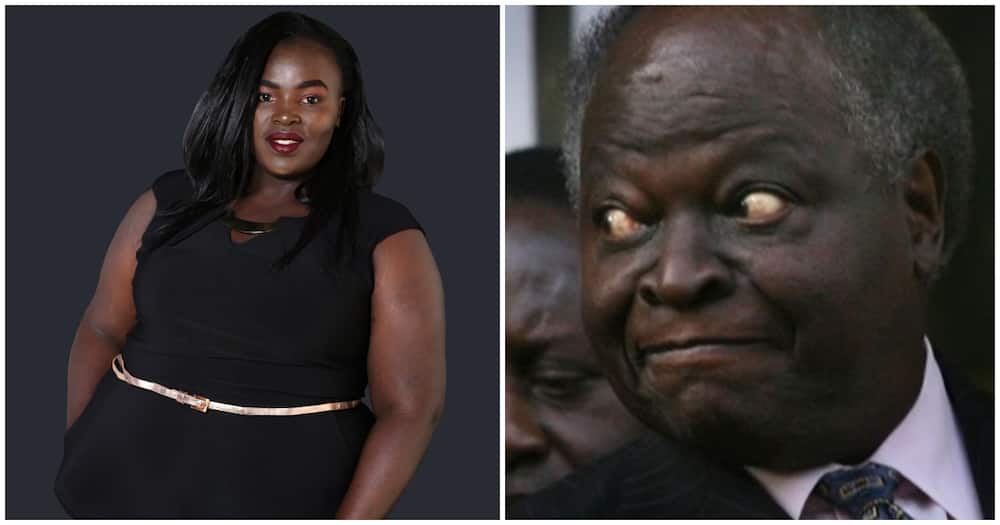 Tiktoker Blasts Kenyan musicians for failing to produce tribute song for Mwai Kibaki.