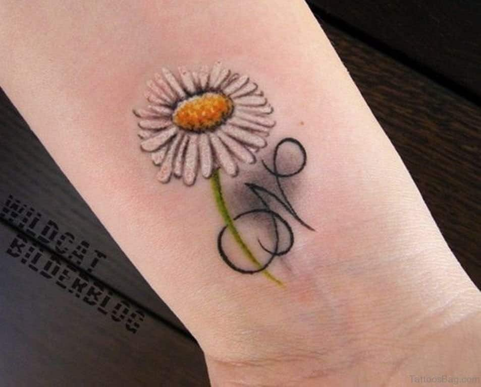 50 Best Daisy Tattoo Designs And Their