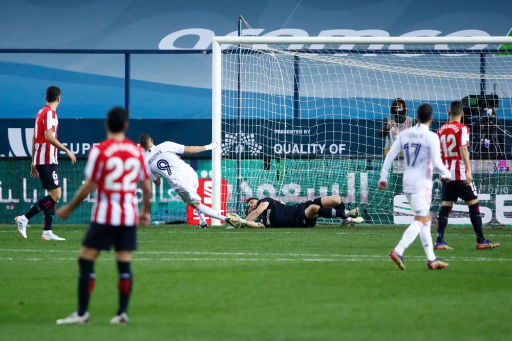 Karim Benzema scores as Real Madrid crash out of important cup competition