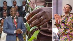Rachel Ruto Shows Off Her Modest Diamond Wedding Ring Up Close