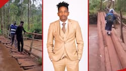 Eric Omondi Fundraises for Wrong Kisii Bridge as Father of School Girl Emerges