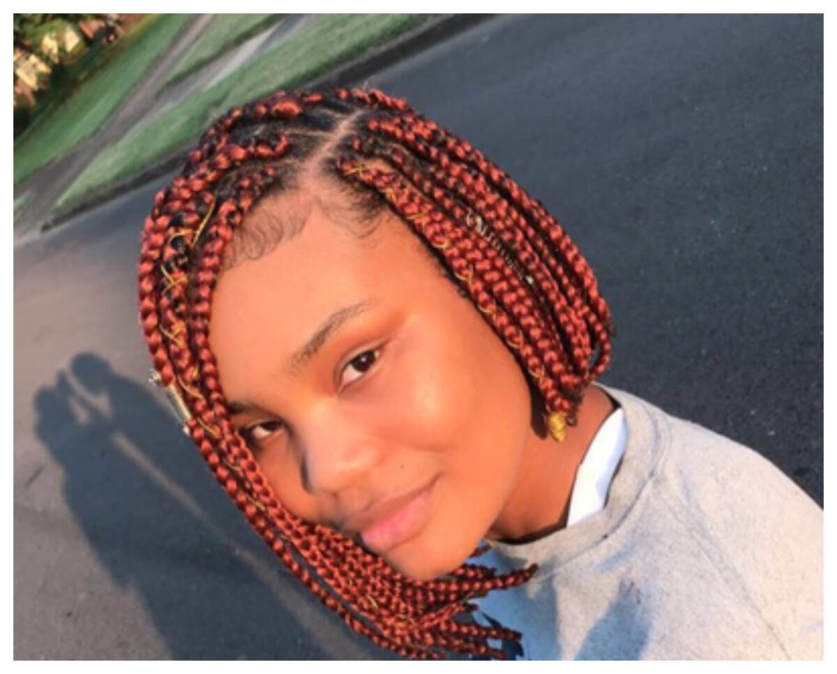 Medium Box Braid Hairstyles for Black Women. modern easy protective  hairstyles. … | Medium box braids, Box braids hairstyles for black women,  Braids with extensions