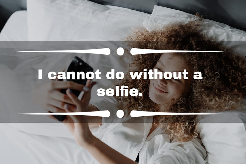 sarcastic selfie quotes