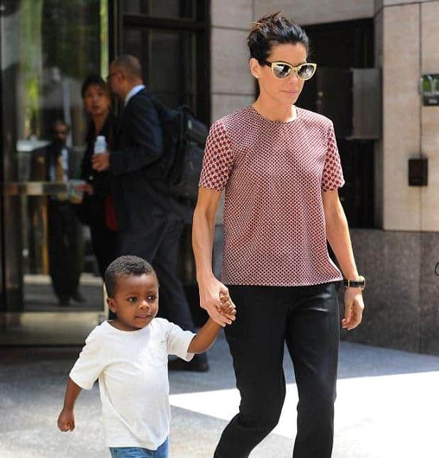 Sandra Bullock's son