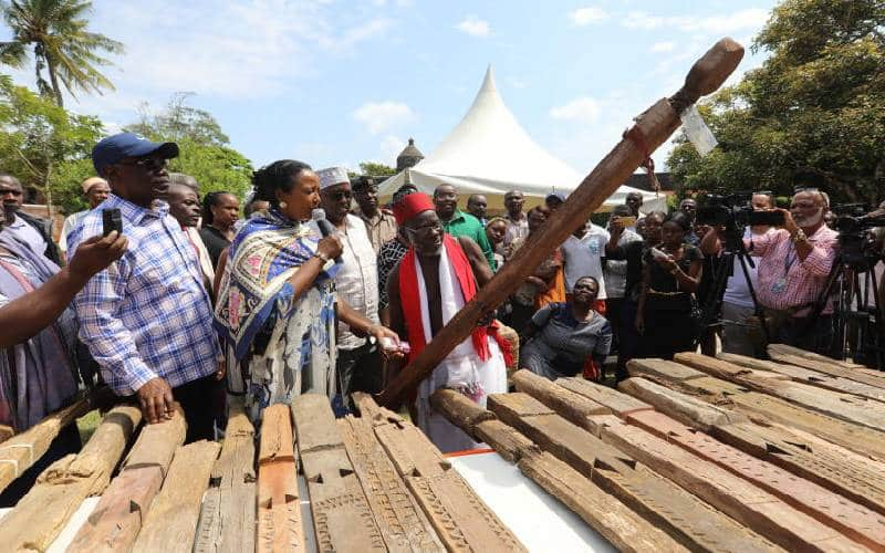 Stolen Mijikenda 'senior elders' spirits' returns home after 40 years