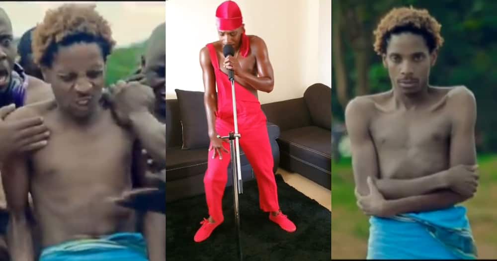 Eric Omondi remembers his 'skinny' days with hilarious tbt video