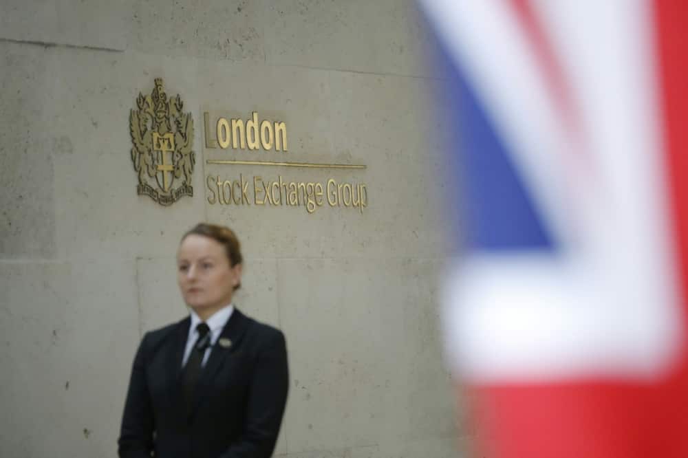 The London Stock Exchange mourned the death of Queen Elizabeth II