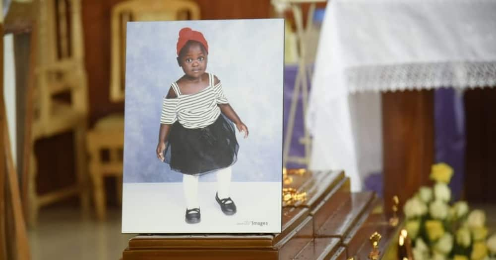 The casket containing the remains of Karuana Gakara. Photo: Nation.