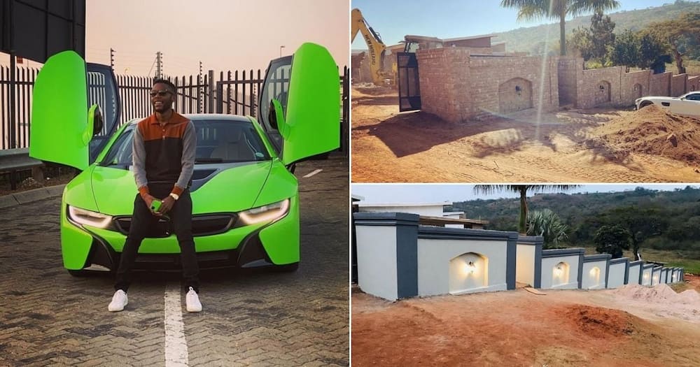 Young entrepreneur shows off property he is developing, inspires SA