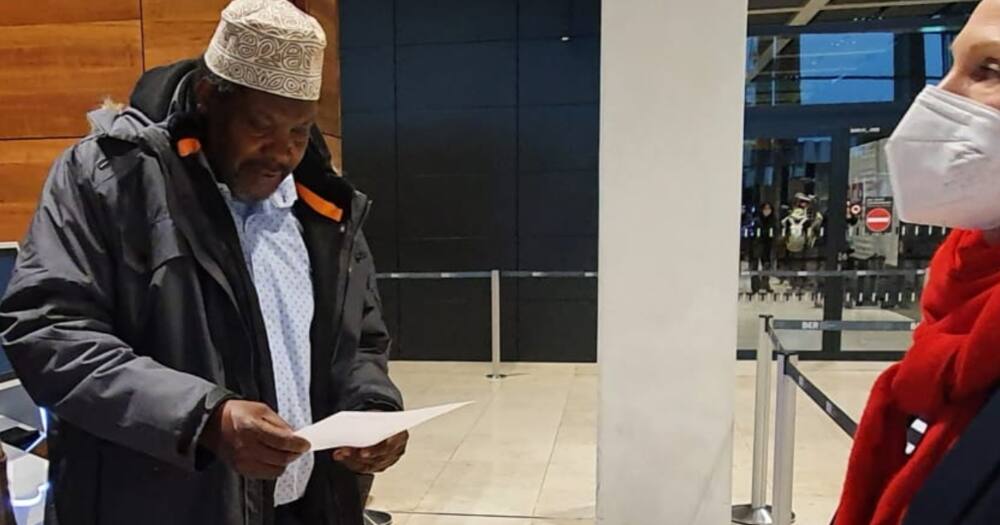 Miguna Miguna did not board his flight from Germany.