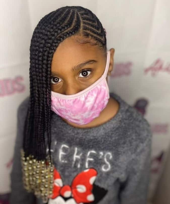 Lemonade braids for store little girls