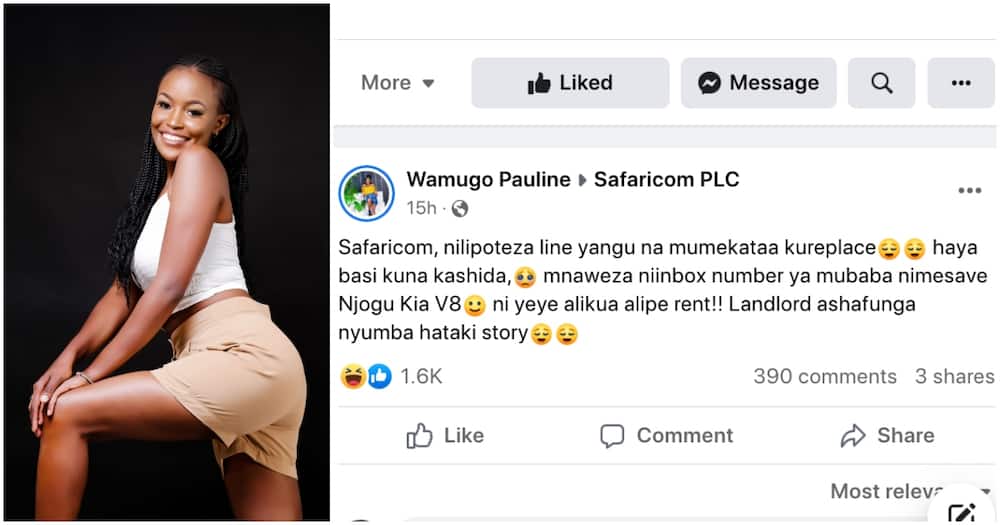 Demu Awauliza Safaricom Kumpa Nambari ya Mubaba Iliyopotea na Simu