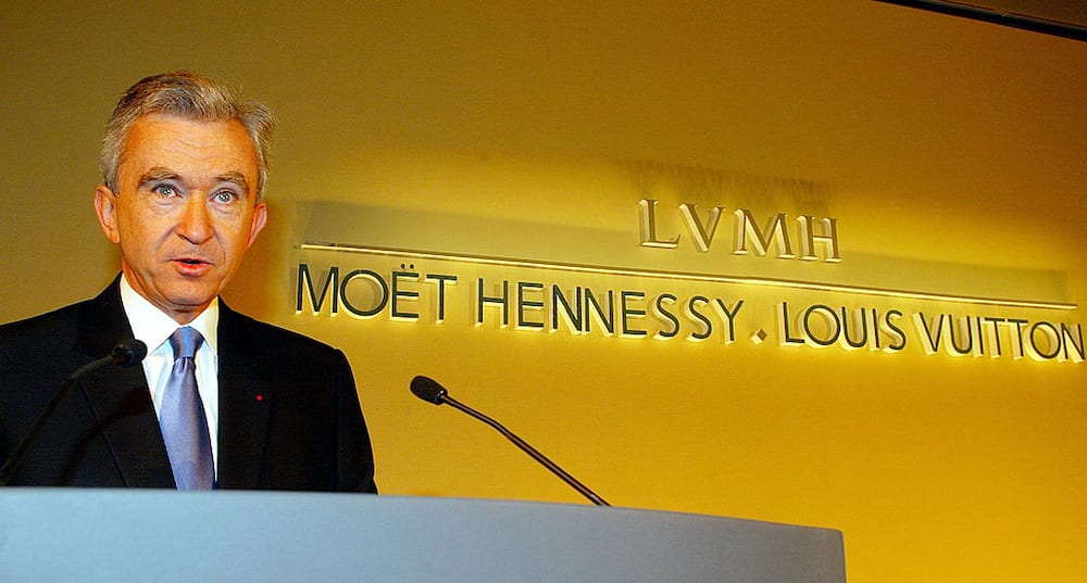 LMVH Moët Hennessy Louis Vuitton Chairman and CEO Bernard Arnault