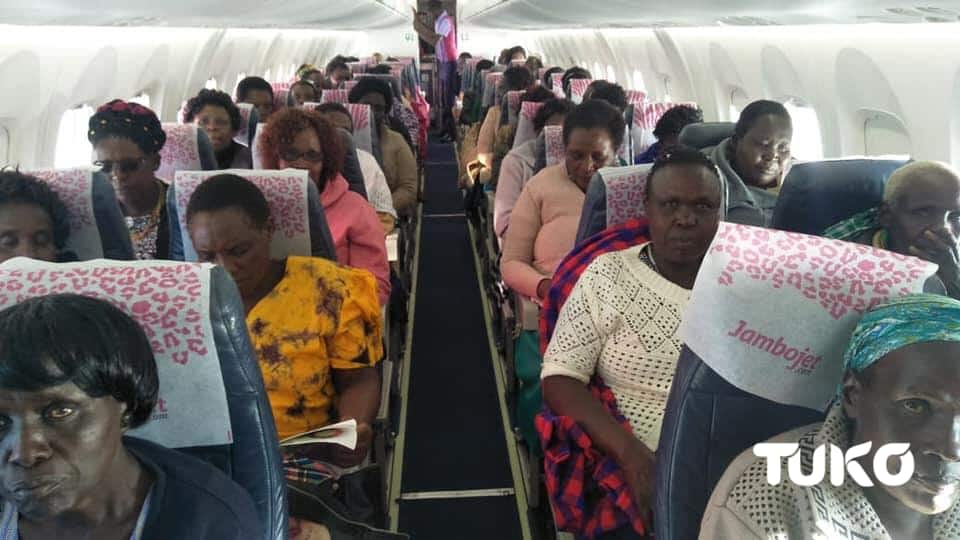 Uasin Gishu youths fly 50 mothers to Nairobi in appreciation for educating them