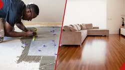 Kenyan Constructor Shares 4 Types, Images of Beautiful Floor Options That Are Not Tiles