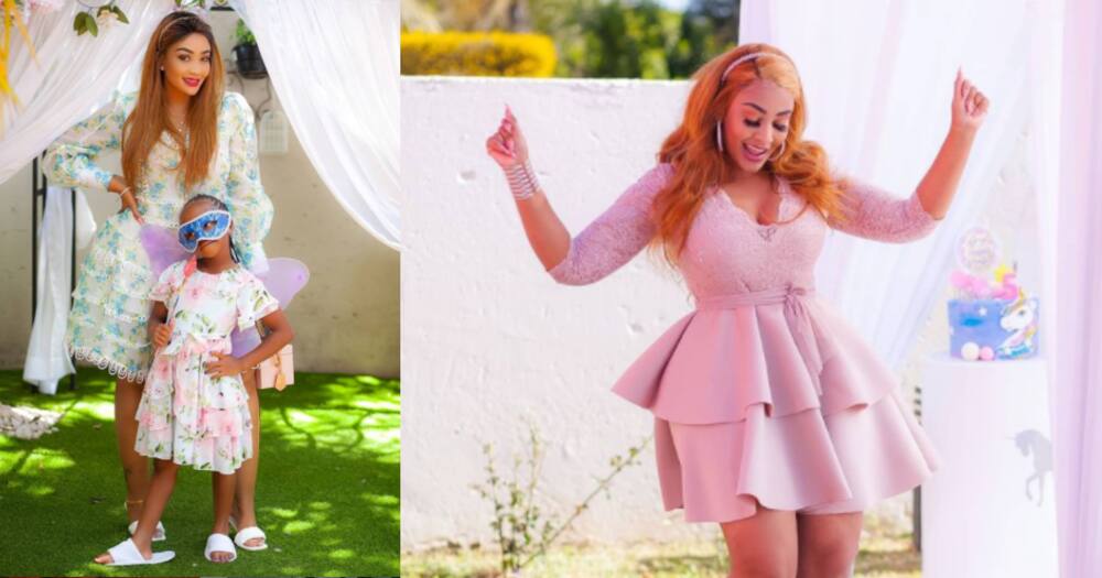 Zari Hassan tells off troll who made fun of Tiffah's large sandals