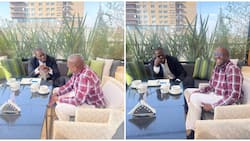 Johnson Sakaja Delights Netizens with Photos Sharing Hearty Laughter with Polycarp Igathe: "Wonderful"