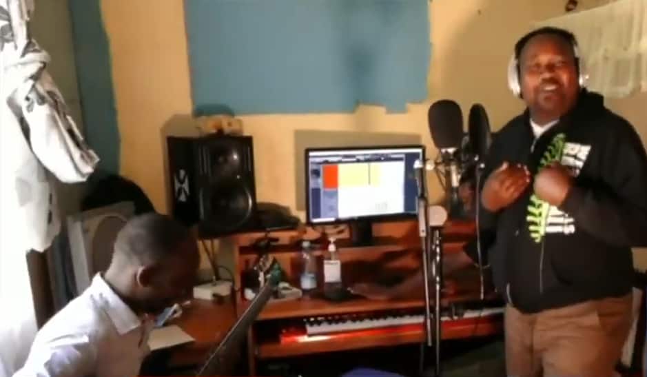 Eldoret music producer turns bedroom into studio after for lacking rent