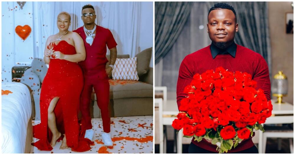 Harmonize says he's unable to eat Since ex Kajala hasn't taken him back.