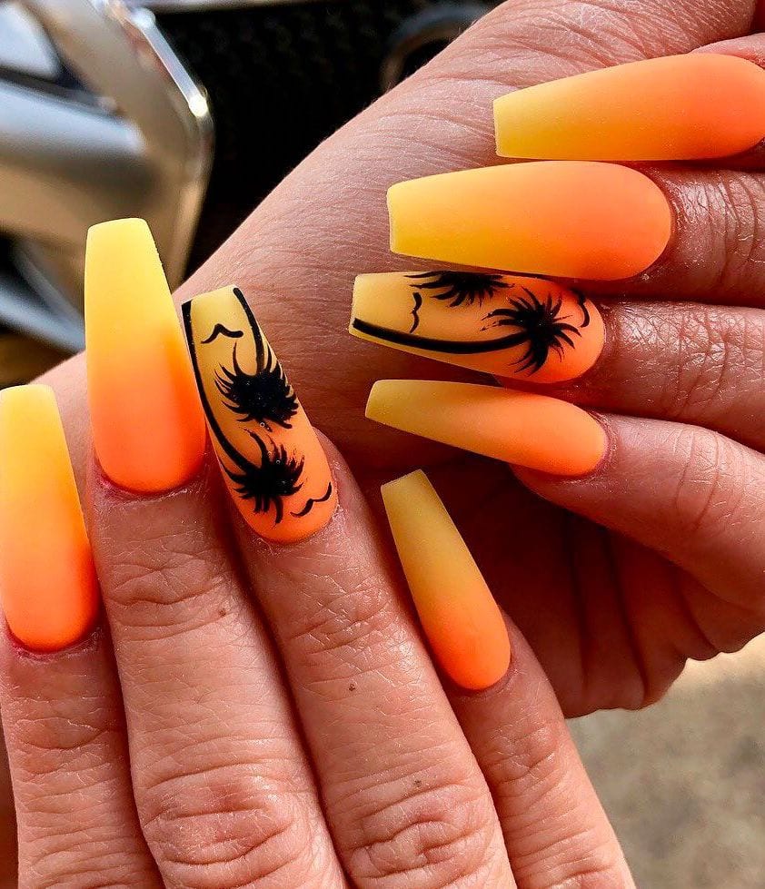 Best Summer Coffin Nails Ideas For Every Girl - Selective Nails & Beauty Spa