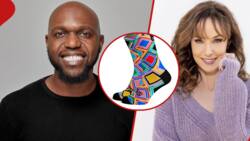 Larry Madowo Elated After Prison Break Star Sarah Wayne Compliments His Socks: "I've Peaked"