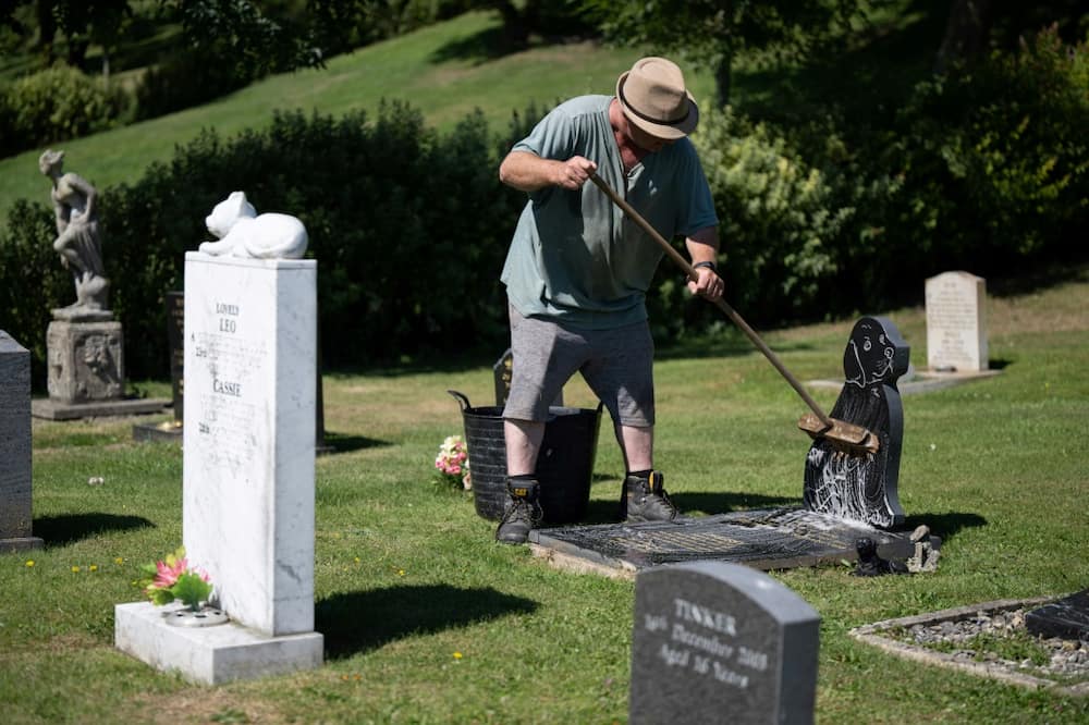 Many plots at the Pet Cemetary serve as the resting place for both pets and owners