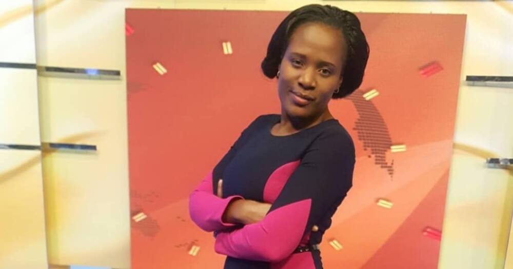 Mary Kilobi is a news anchor at KTN. Photo: Mary Kilobi Atwoli.