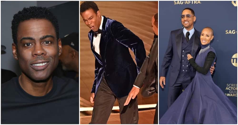 Video of Chris Rock Throwing Shade at Will Smith’s Wife at 2016 Oscars Resurfaces After Slap