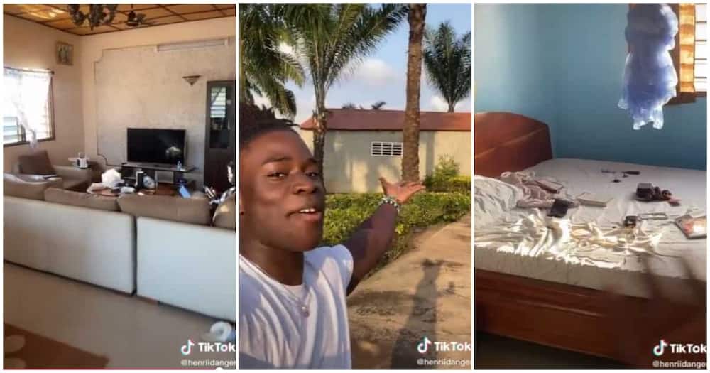 Abroad-based man flaunts his home in Africa