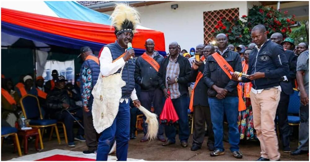 Raila Odinga crowned King