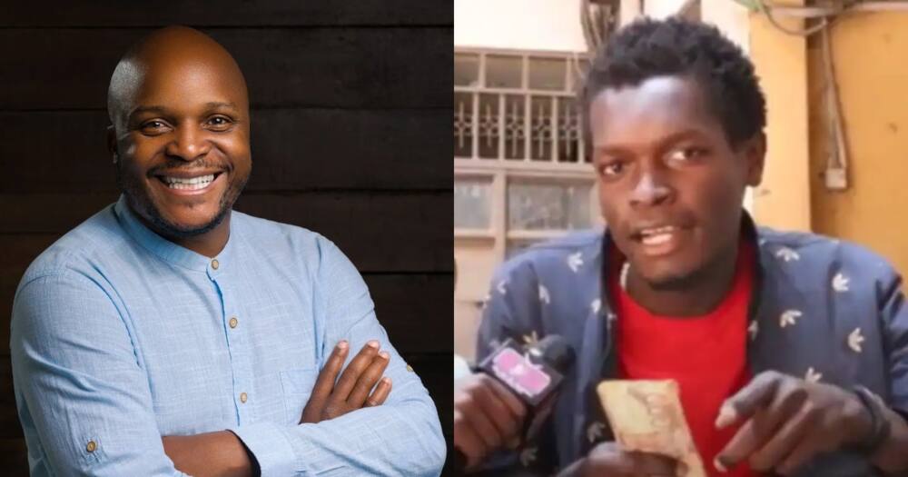 Netizens call young man who wants to return KSh 18k given to him by Jalang'o ungrateful.