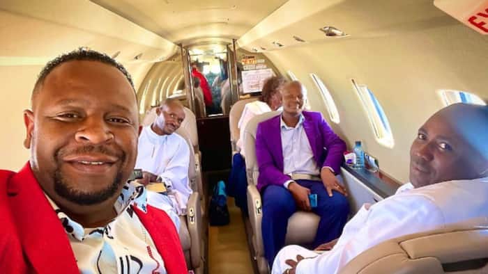 Pastor Ezekiel Boards Private Jet with Pius Muiru's Son to Undisclosed Destination