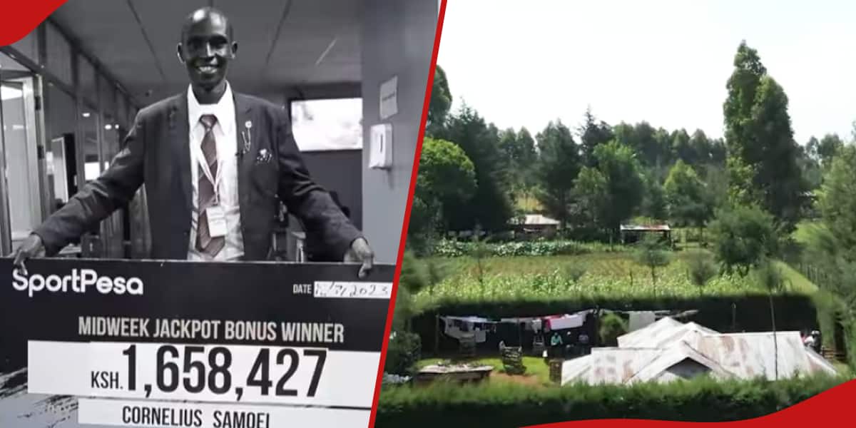 Sasa nimeomoka: Eldoret man uses KSh 1.6m SportPesa bonus on new house, land