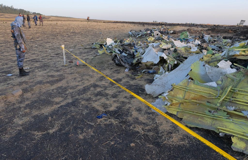 Heartbreaking photos from the crash site of Ethiopian Airlines flight ET302