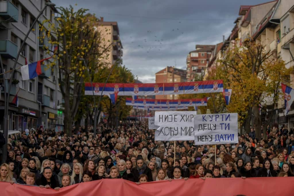 Serb Women In Kosovo Protest Against 'ghettoisation' - Tuko.co.ke