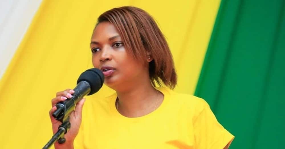 Karen Nyamu Warns Imposter to Keep off Her Political Ambitions.