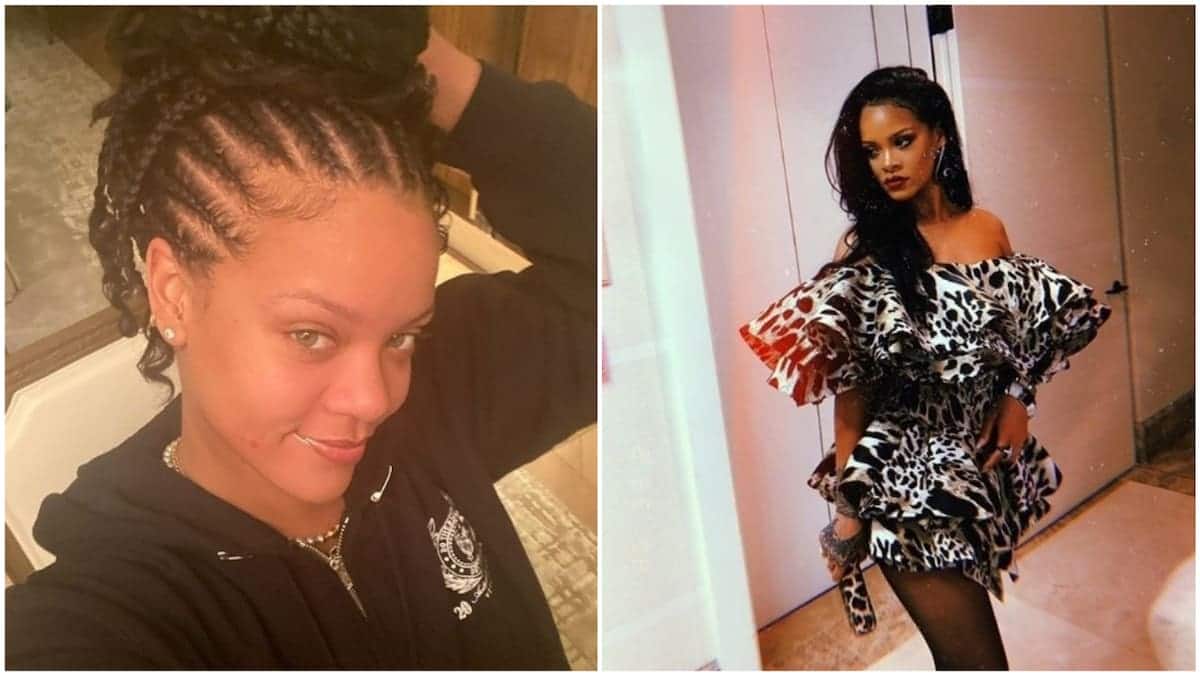 Rihanna goes makeup free as she shares first selfie in 