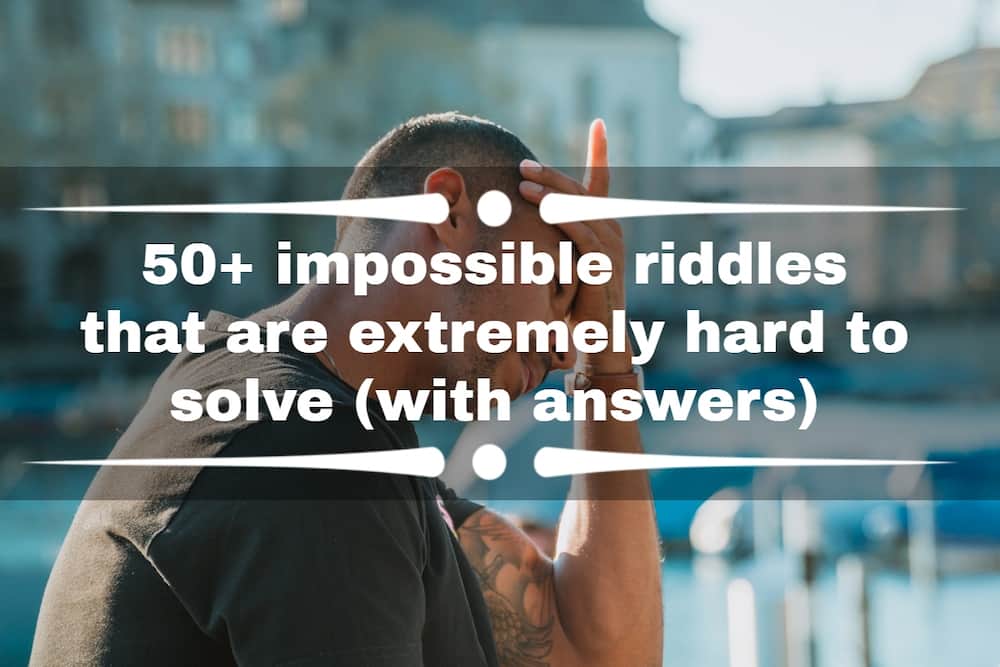impossible riddles