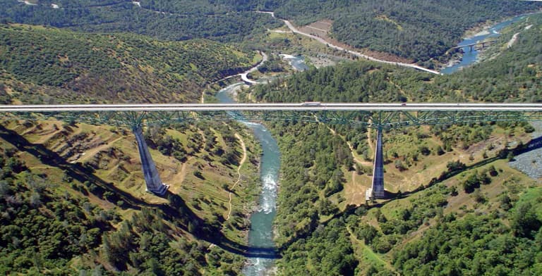 highest bridges in the US