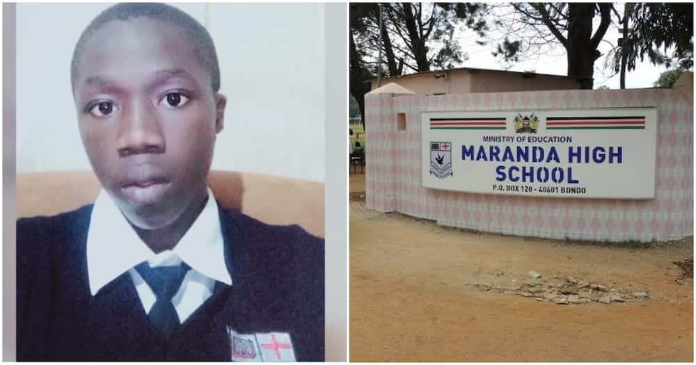 Maranda High student