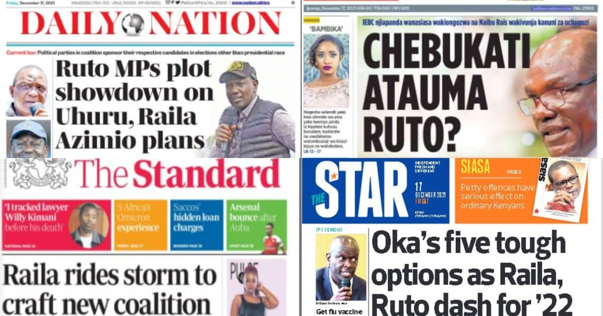 Kenyan Newspapers Review: William Ruto Risks Being Barred From 2022 ...