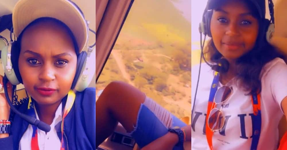 Soft Life Mwangi Wa Iria S Daughter Brags About Boarding A Helicopter From Naivasha To Nairobi Tuko Co Ke