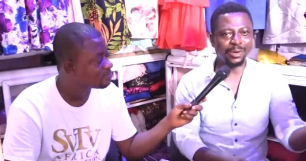 Frank Asiamah: Man who sold Used Clothes for 20 Years says he Built House & Cared for 3 kids