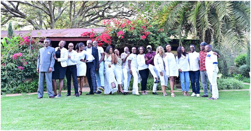 Guests who attended Silas Jakakimba's birthday party. Photo: Donald B. Kipkorir.