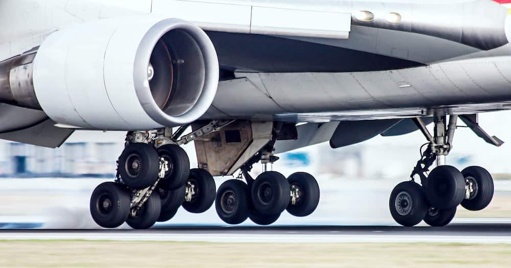 Plane wheels. Photo: Wired.