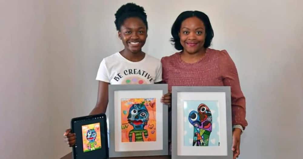 Talented girl makes KSh 1.2 million from selling digital art as NFTS.