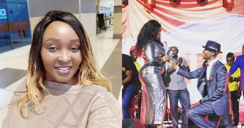 Karen Nyamu says she has many intimate photos with Samidoh: "nikipost mnaleta shida"