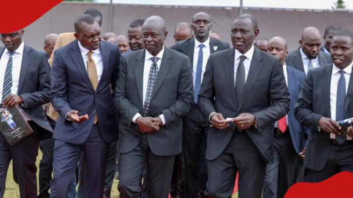 Hillarious Reactions as William Ruto Pushes Sudi to Allow Gachagua Pass: "Where Was He Going?"