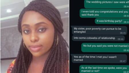 Lady Leaks Chats with Married Man after Discovering His Wedding Photo on Facebook