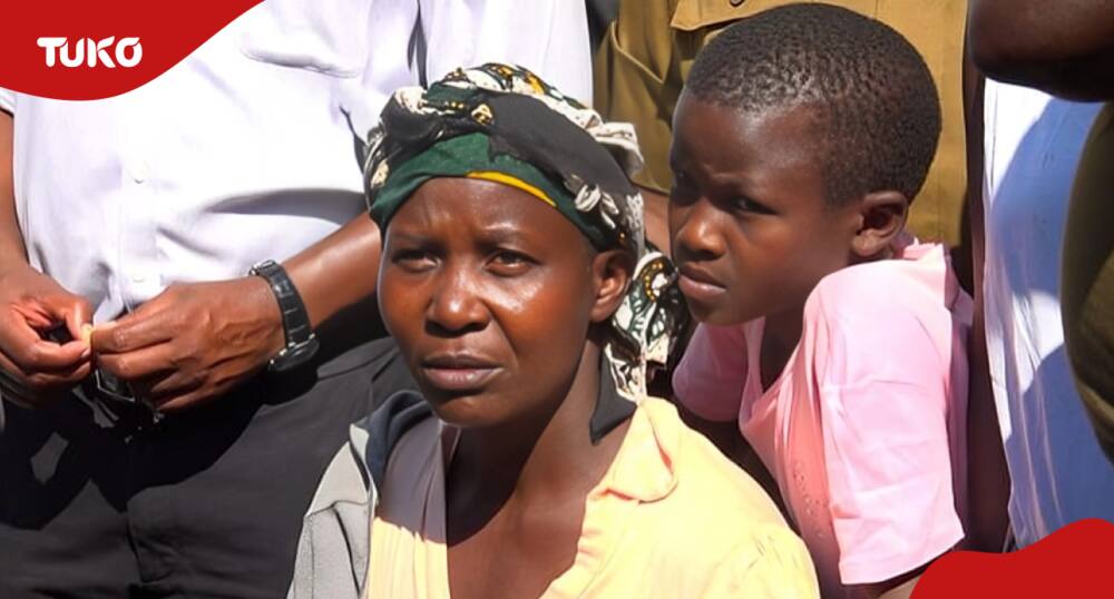 Benta Anyango who lost three children in Sindo floods